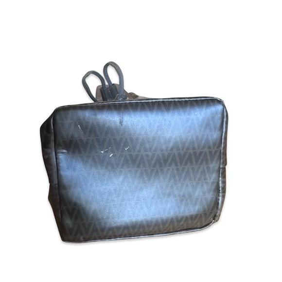 Mario Valentino Brown Hand Bag Drawstring 70s/80s Boho Chic - Picture 4 of 10